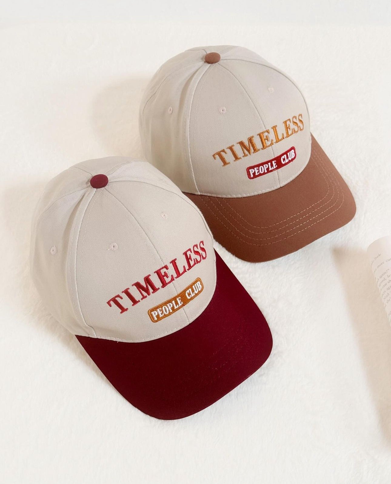 “Atemporales”, Gorra especial estilo vintage