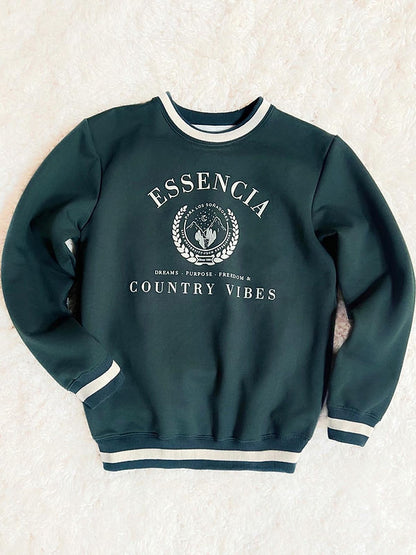 Country Vibes , suéter tipo Hoodie Overzice