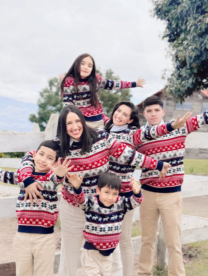 Country Navidad. Hermosos suéteres tejidos, para la Navidad.