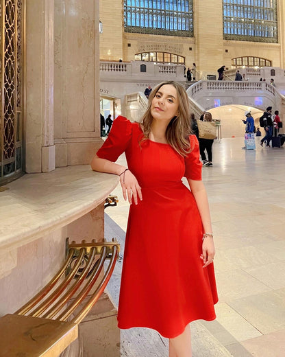 Un vestido Rojo en la ciudad