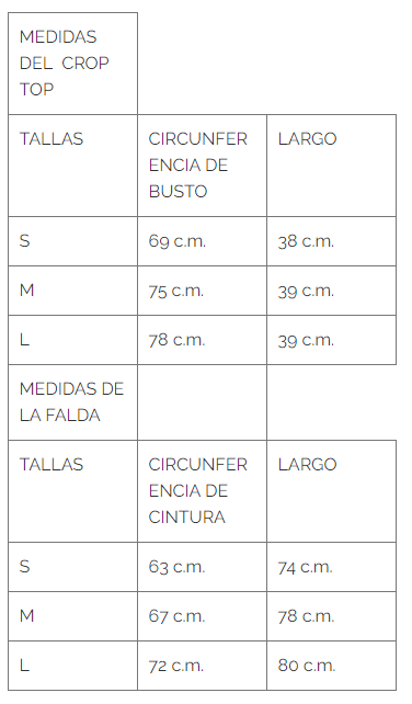 tallas